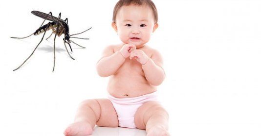 trẻ bị côn trùng đốt