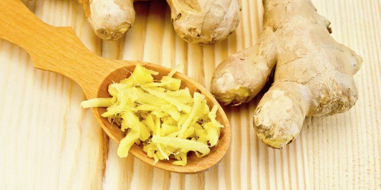 cách chữa rôm sảy bằng gừng tươi