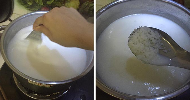 Cách làm sữa gạo uống sau 1 ngày, sữa về căng cứng, chảy ướt áo mẹ