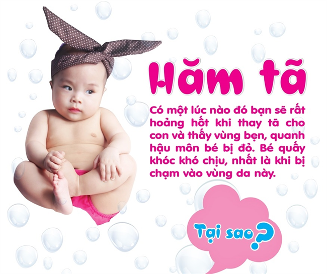 bé bị hăm tã 1