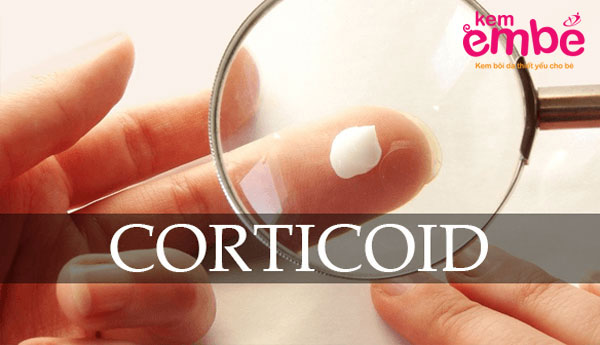 Corticoid là thành phần chống viêm trong kem chống muỗi cho bé