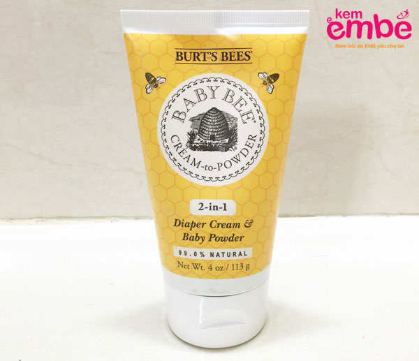 Kem trị nẻ cho em bé Burts Bees Baby Bee Diaper Ointment