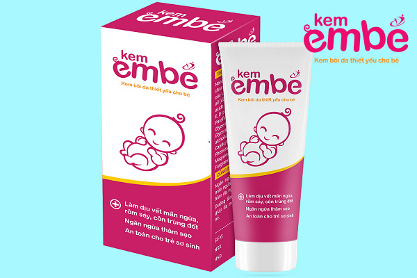 Kem EmBé điều trị chàm sữa ở trẻ em an toàn 